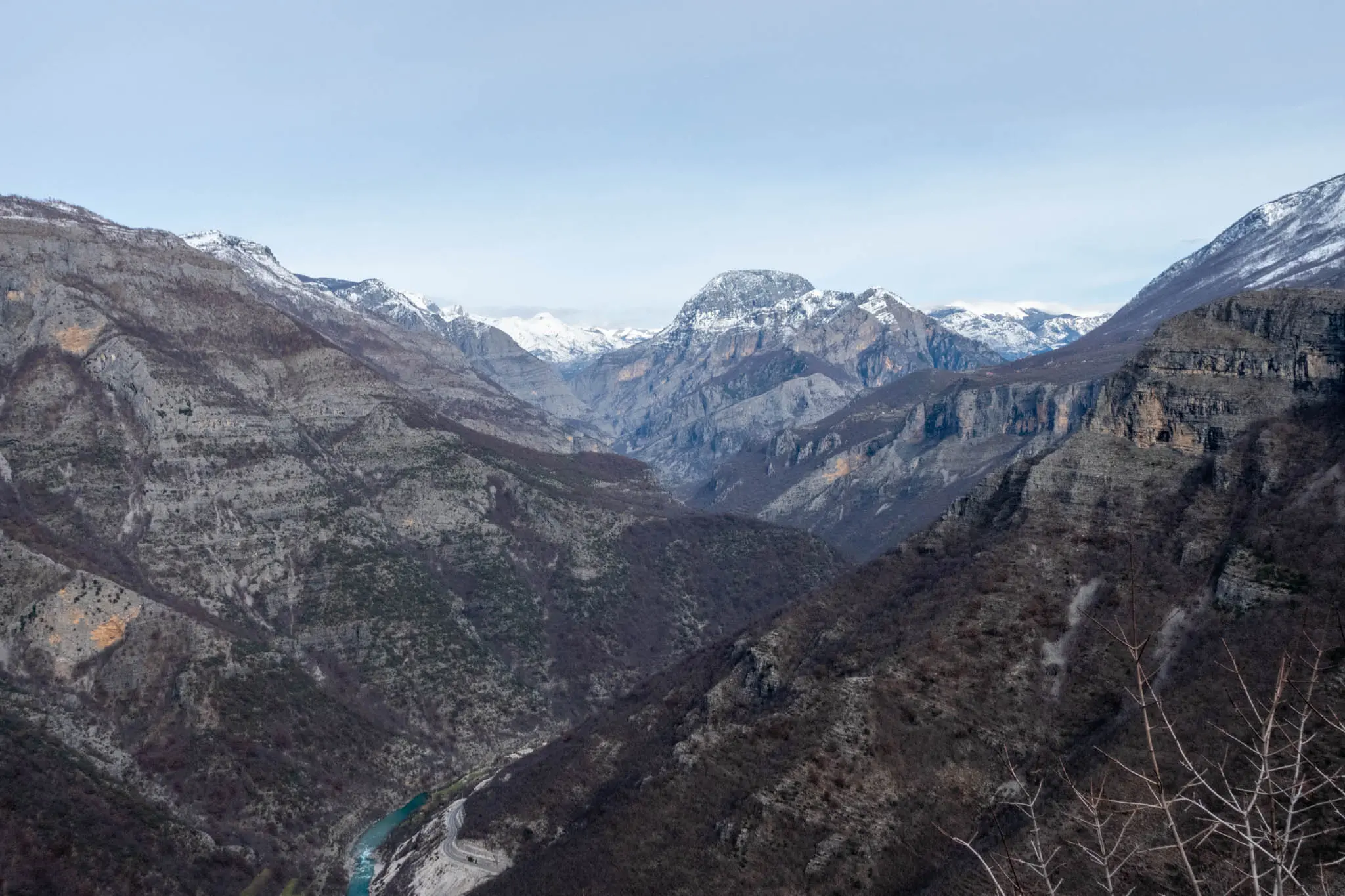 Albania mountain view