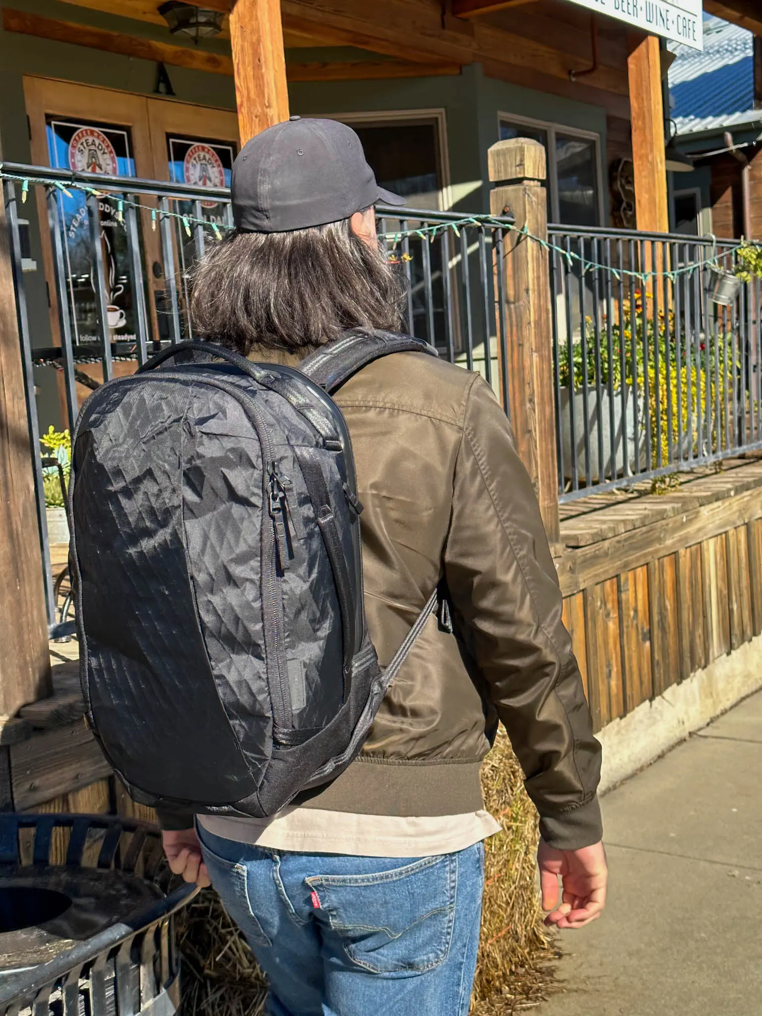 Able Carry Max has a X-Pac VX21 and Cordura 1000D exterior