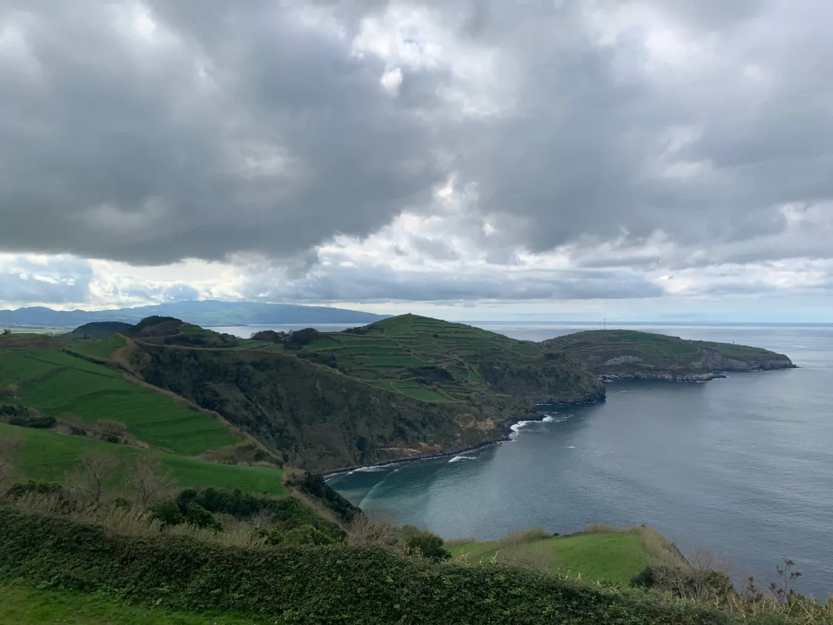 One of the many miradouros on São Miguel