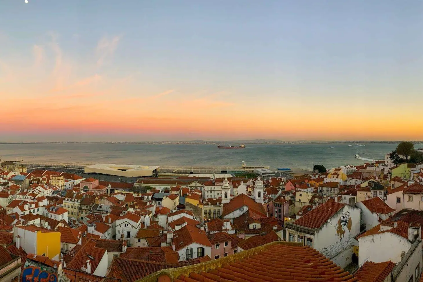 Sunset in Lisbon