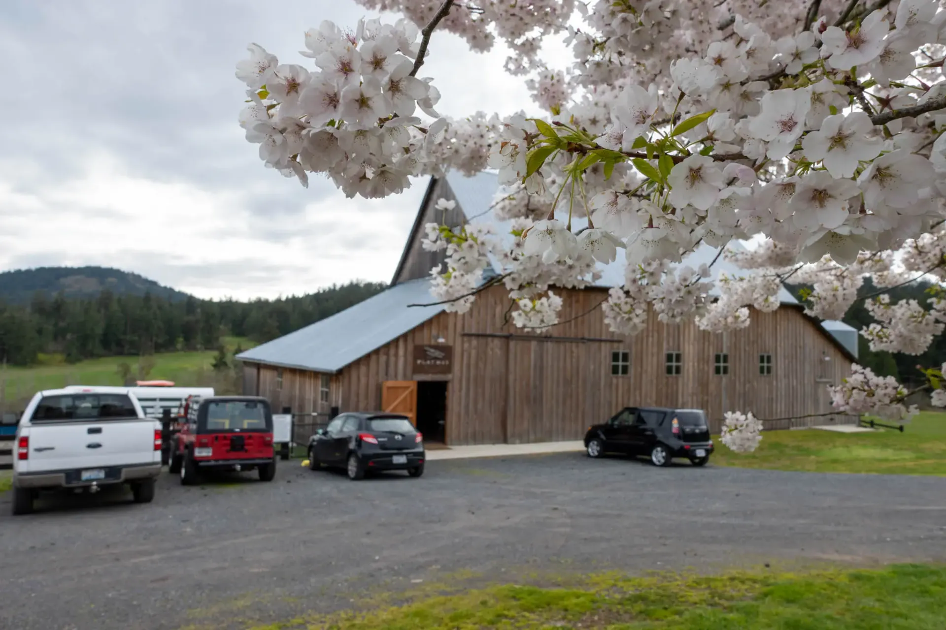 Flat Hat Distillery in San Juan Island, Washington