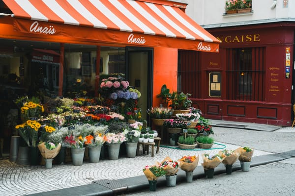 Paris flower shop