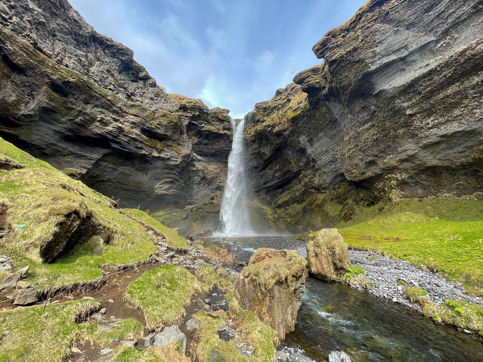 iceland itinerary, waterfall